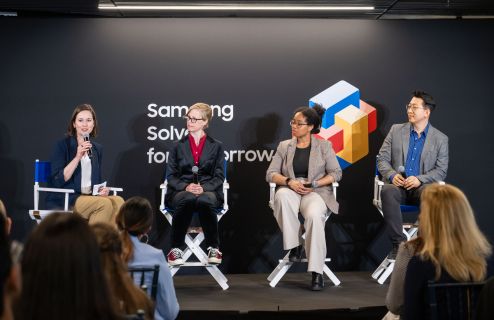 Judges panel at Samsung Solve for Tomorrow