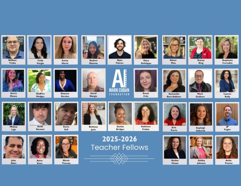 Headshots of teacher fellows for the 2025-2026 school year