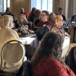 Teachers at Rochester event