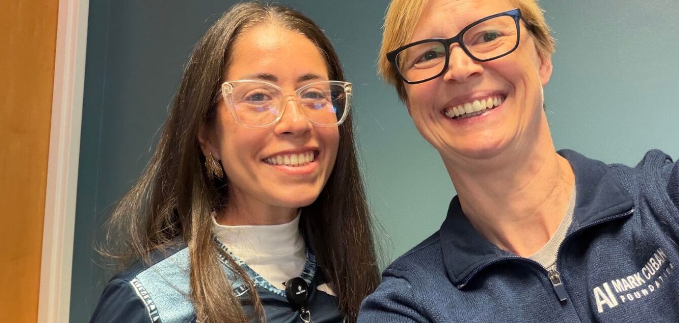 Charlotte Dungan and Paola Zarama